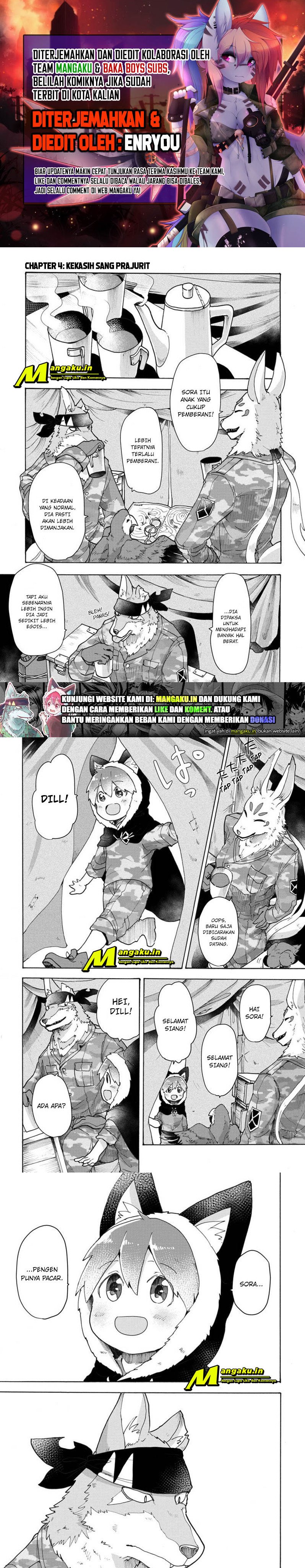 The Wolf Child Sora in the War Zone chapter 4